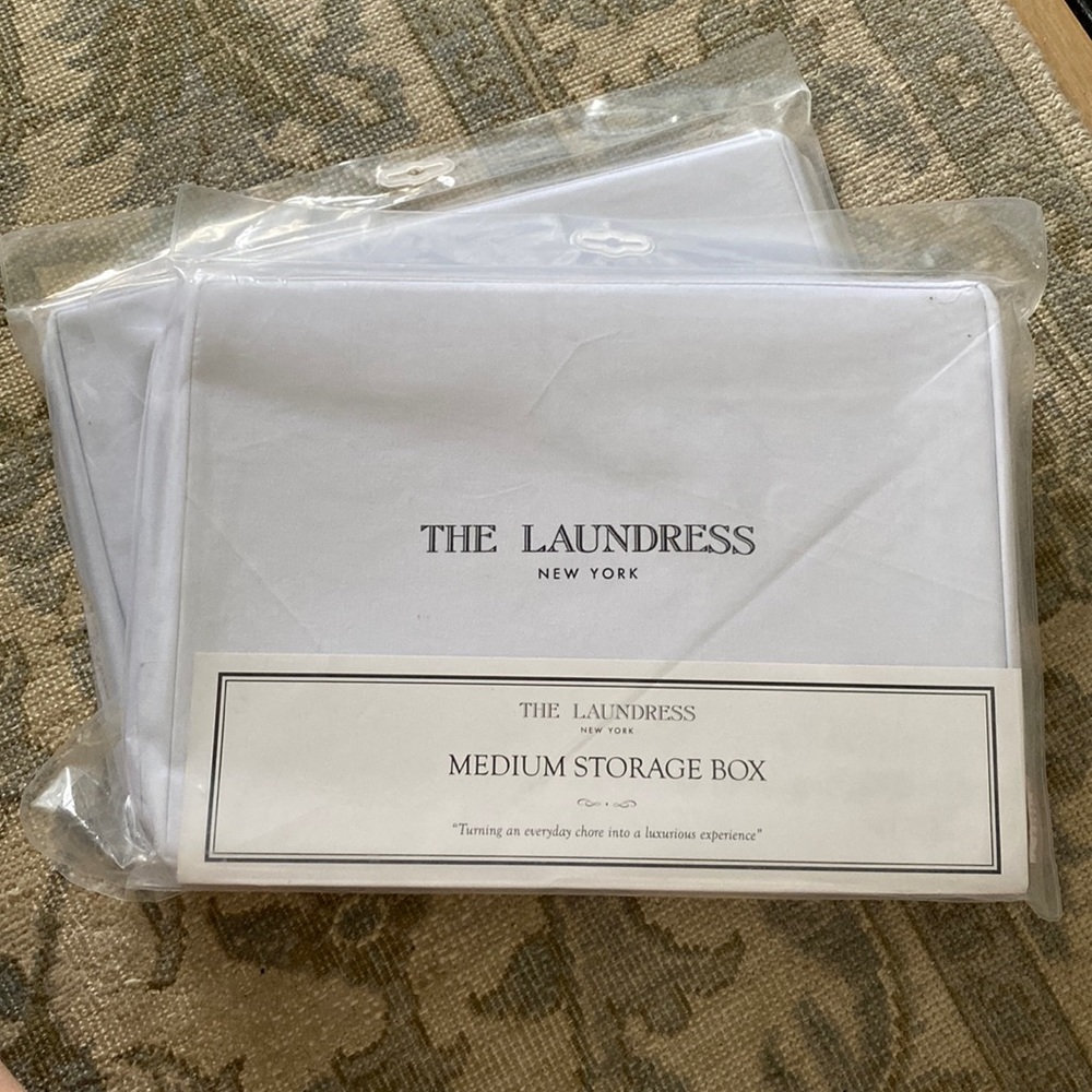 The Laundress medium storage box’s